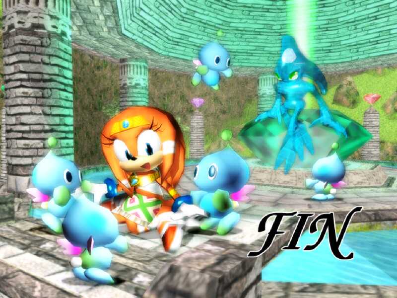 captura de tela de sonic adventure